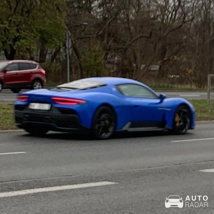 Maserati MC20 spotted in Warszawa, Polska