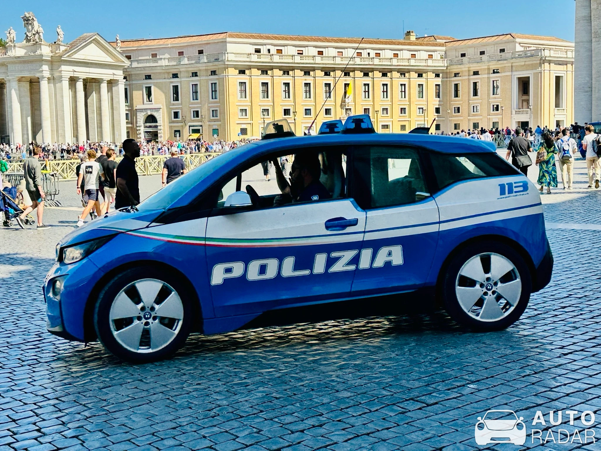 BMW i3 spotted in Roma