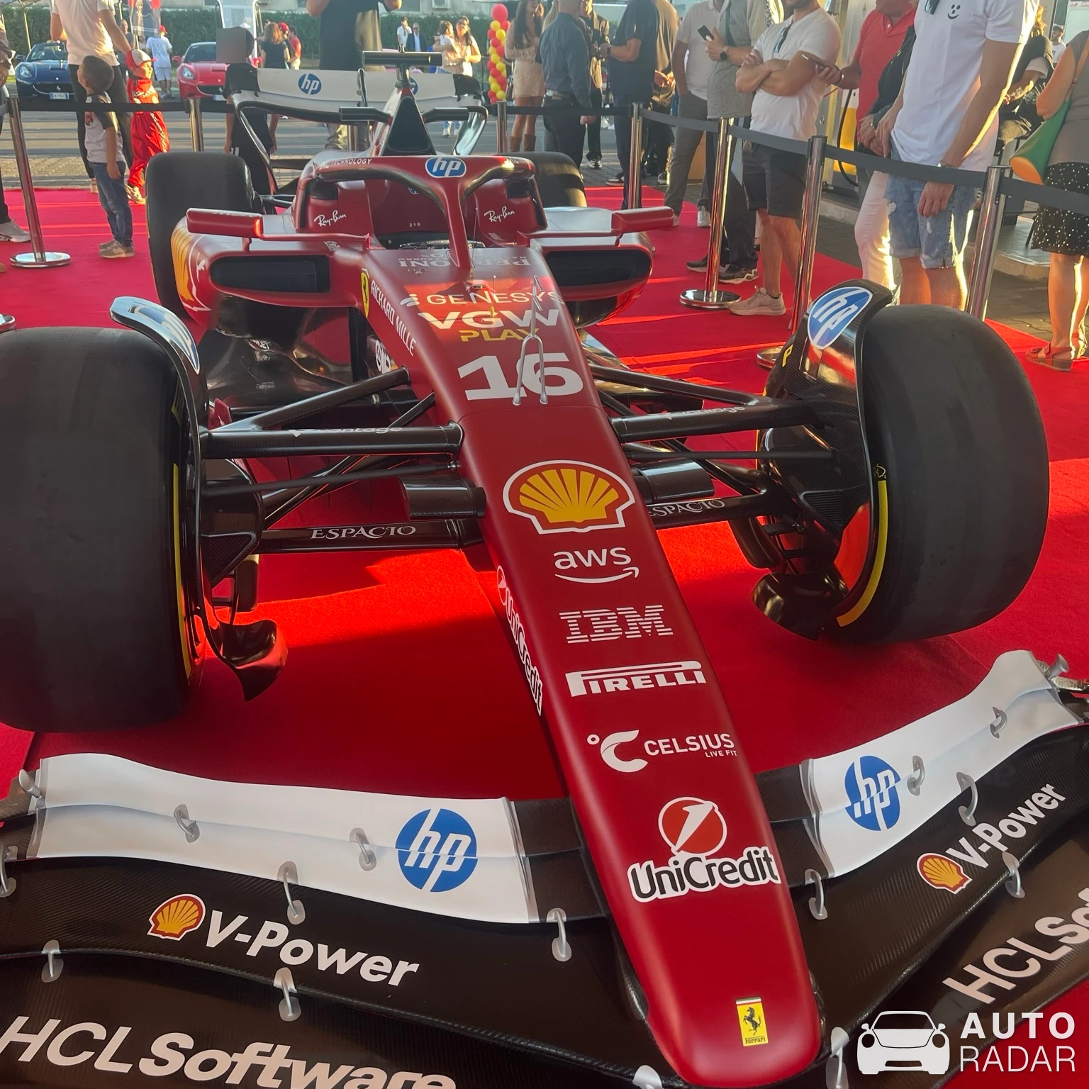 Ferrari SF-25 spotted in Casagiove, Italia