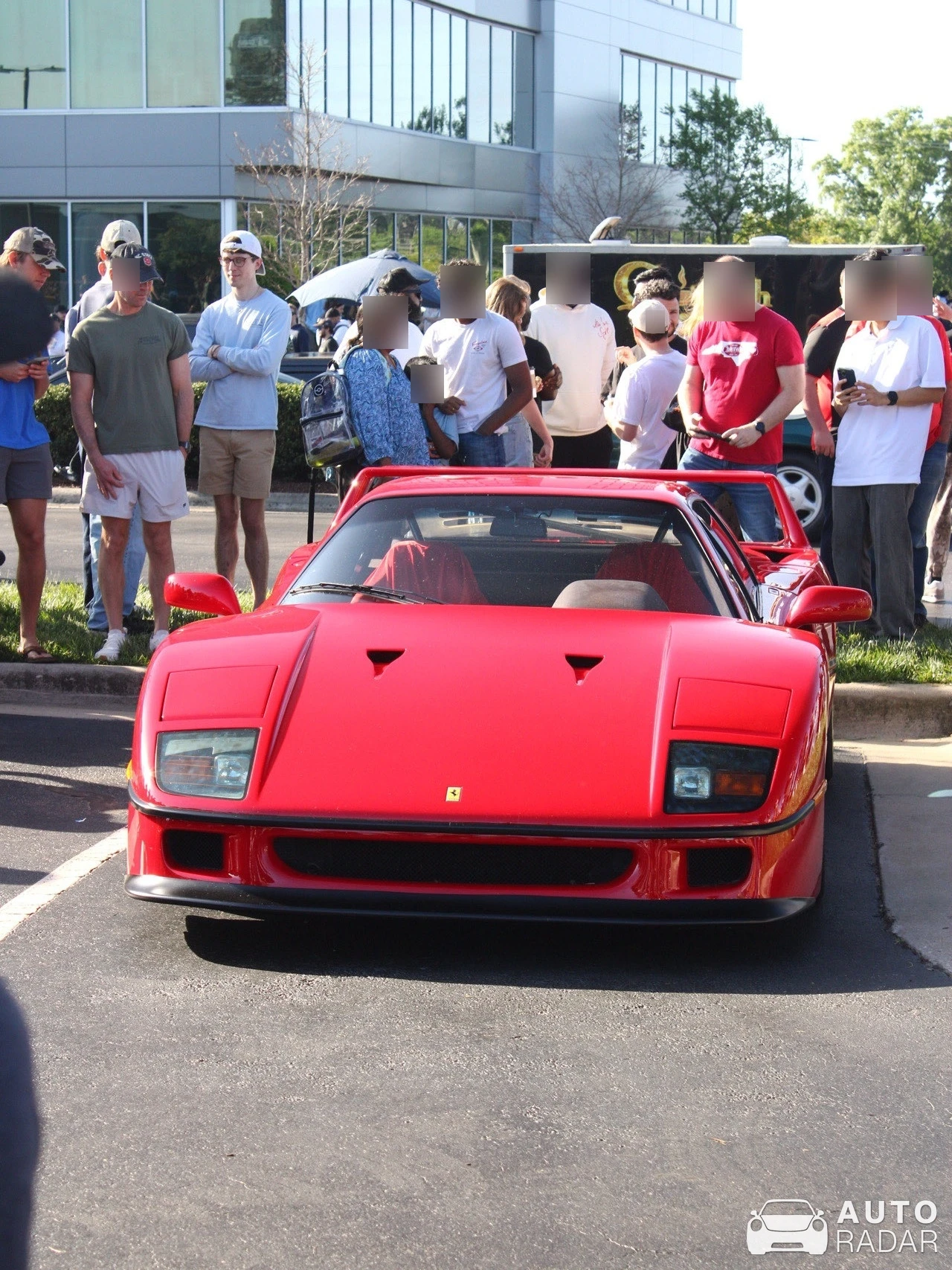Ferrari F40 spotted in Durham