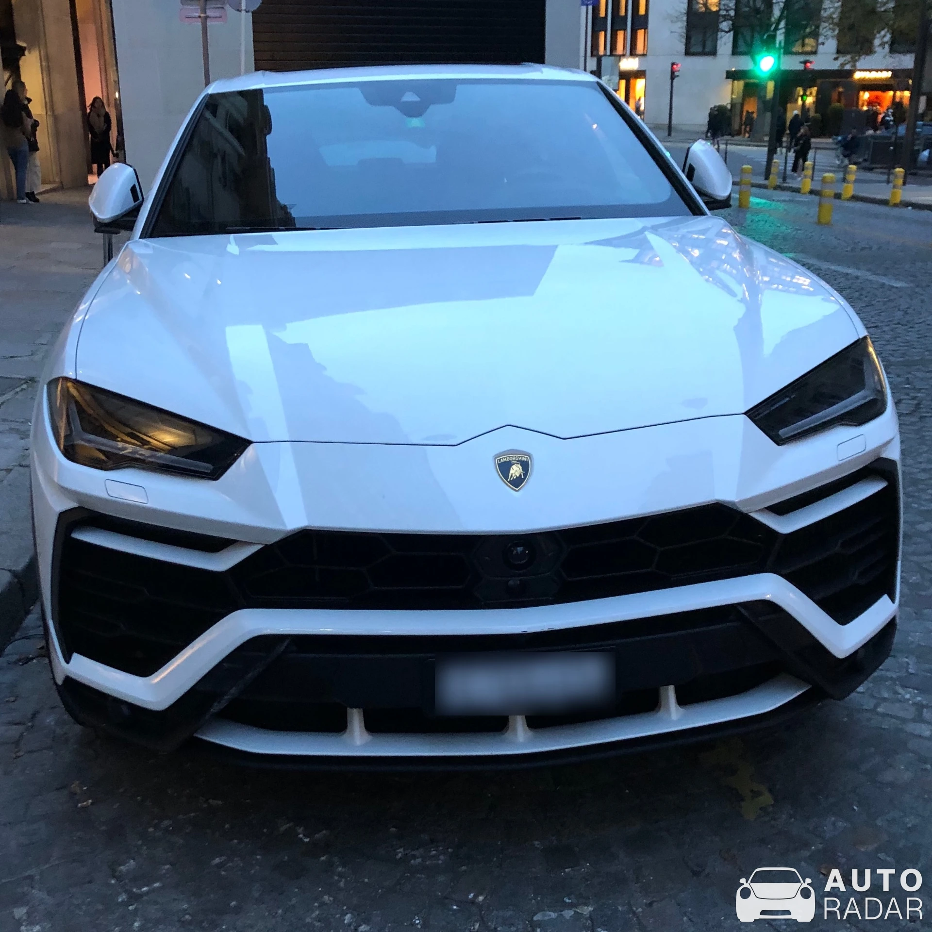 Lamborghini Urus spotted in Paris, France
