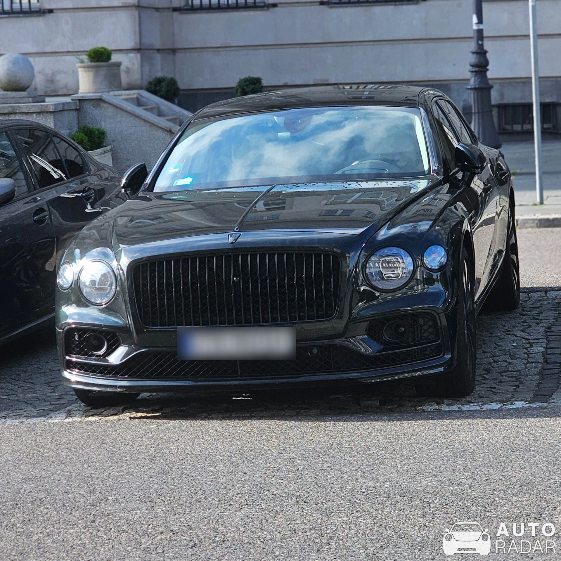 Bentley Flying Spur V8 S Black Edition spotted in Warszawa