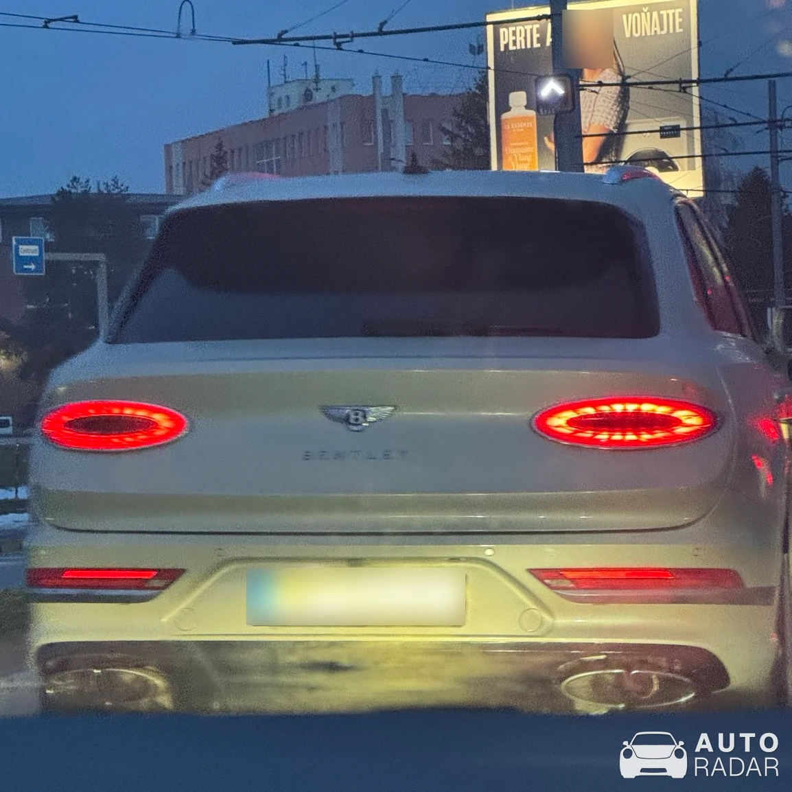 Bentley Bentayga V8 spotted in Košice - mestská časť Západ, Slovensko
