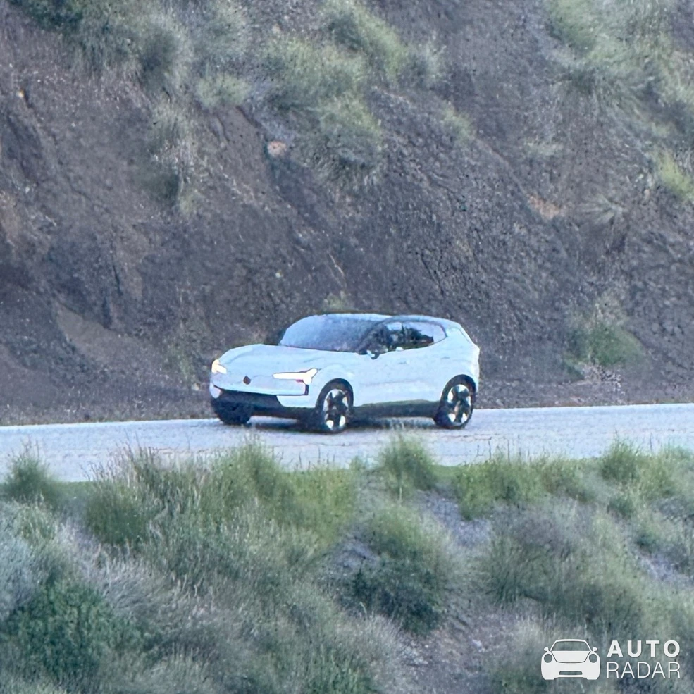 Volvo EX30 spotted in Malibu