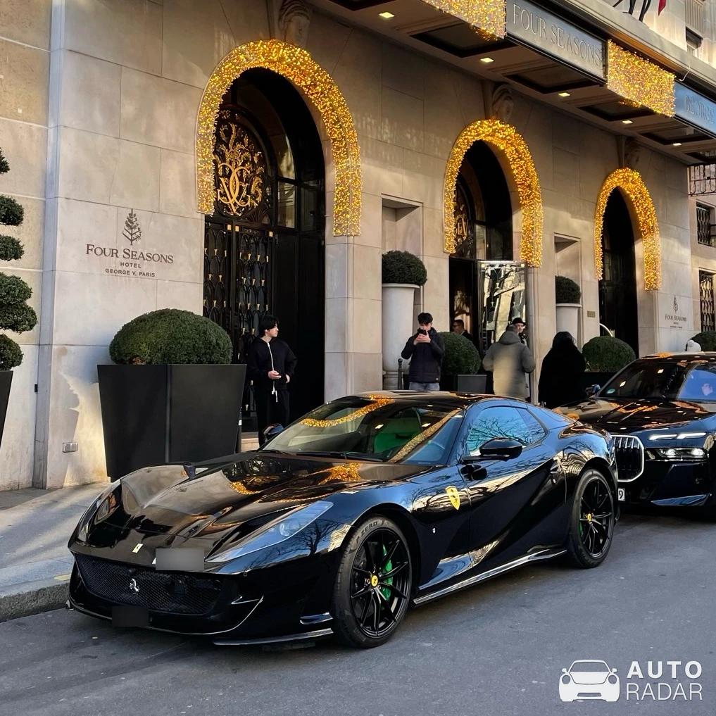 Ferrari 812 Superfast spotted in Paris, France