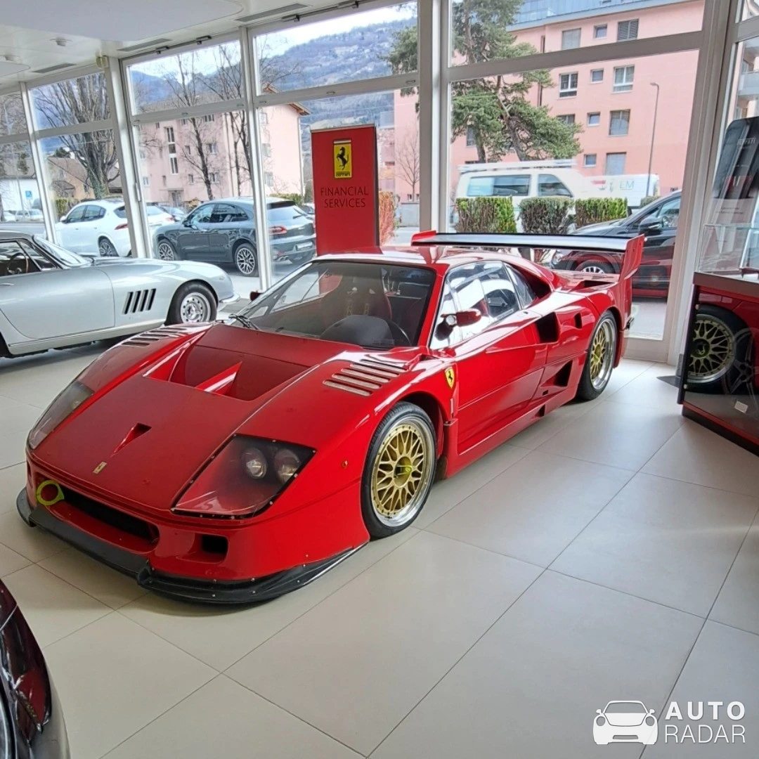 Ferrari F40 GT spotted in Sion