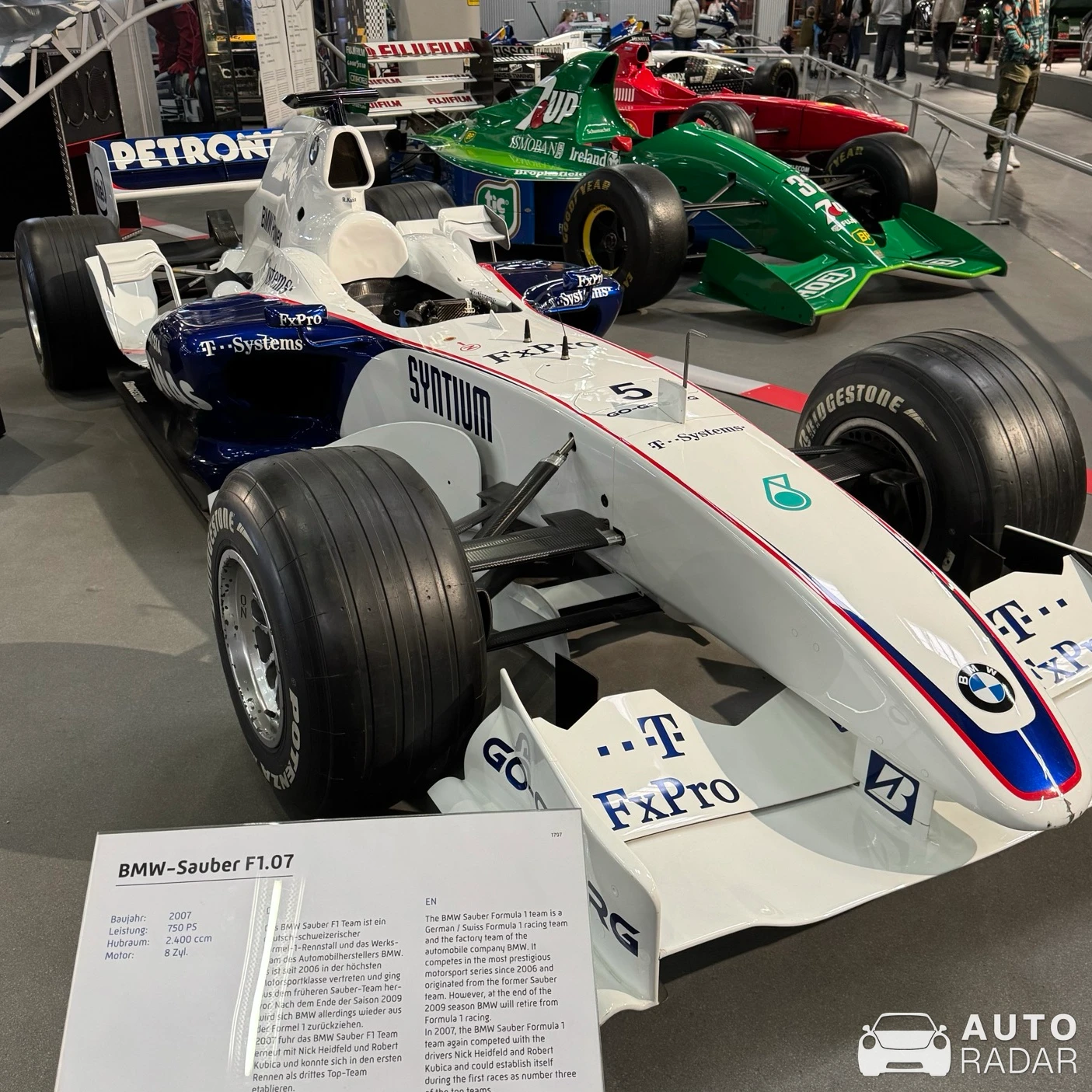 BMW Sauber F1.07 spotted in Sinsheim