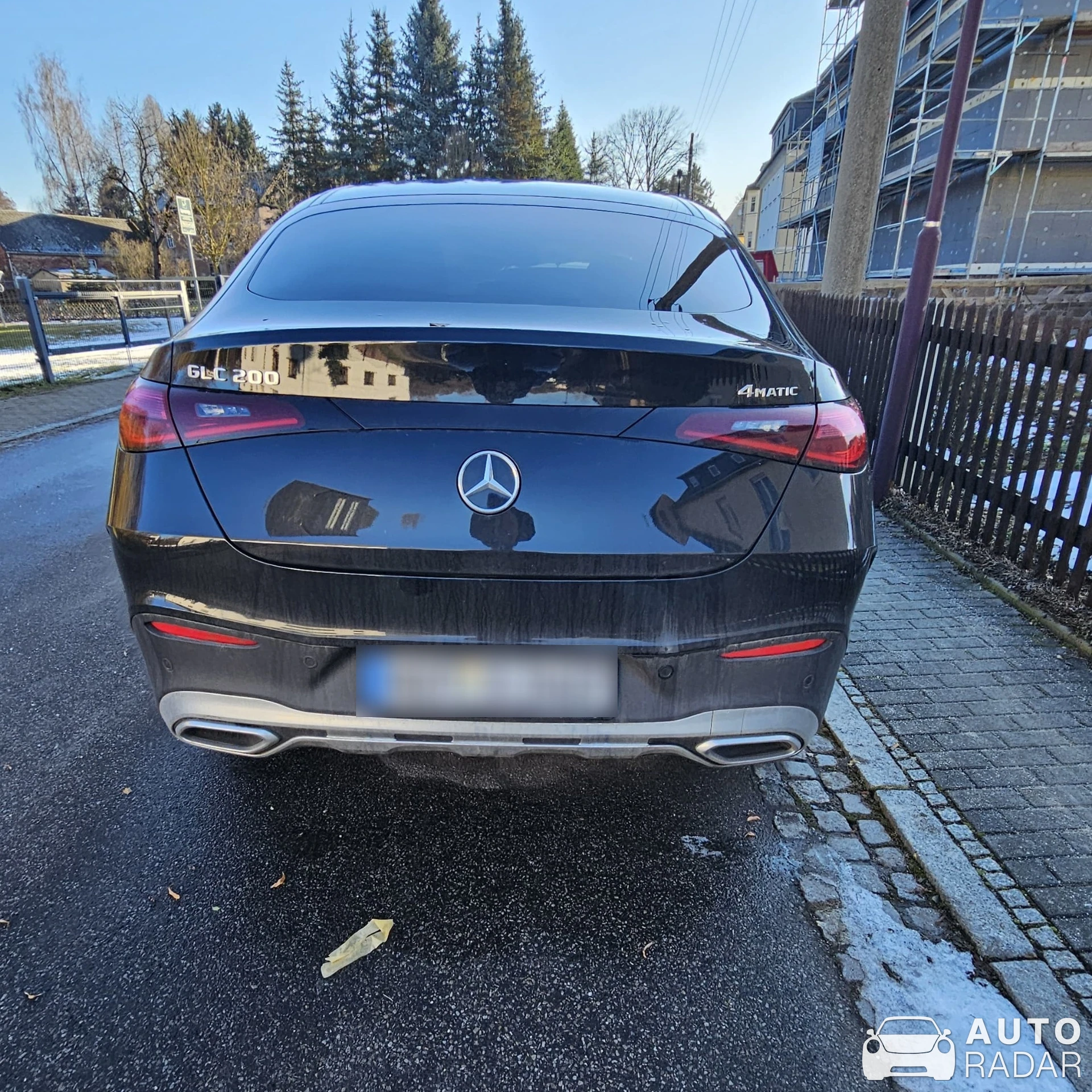 Mercedes-Benz GLC Coupé C254 spotted in Zwönitz