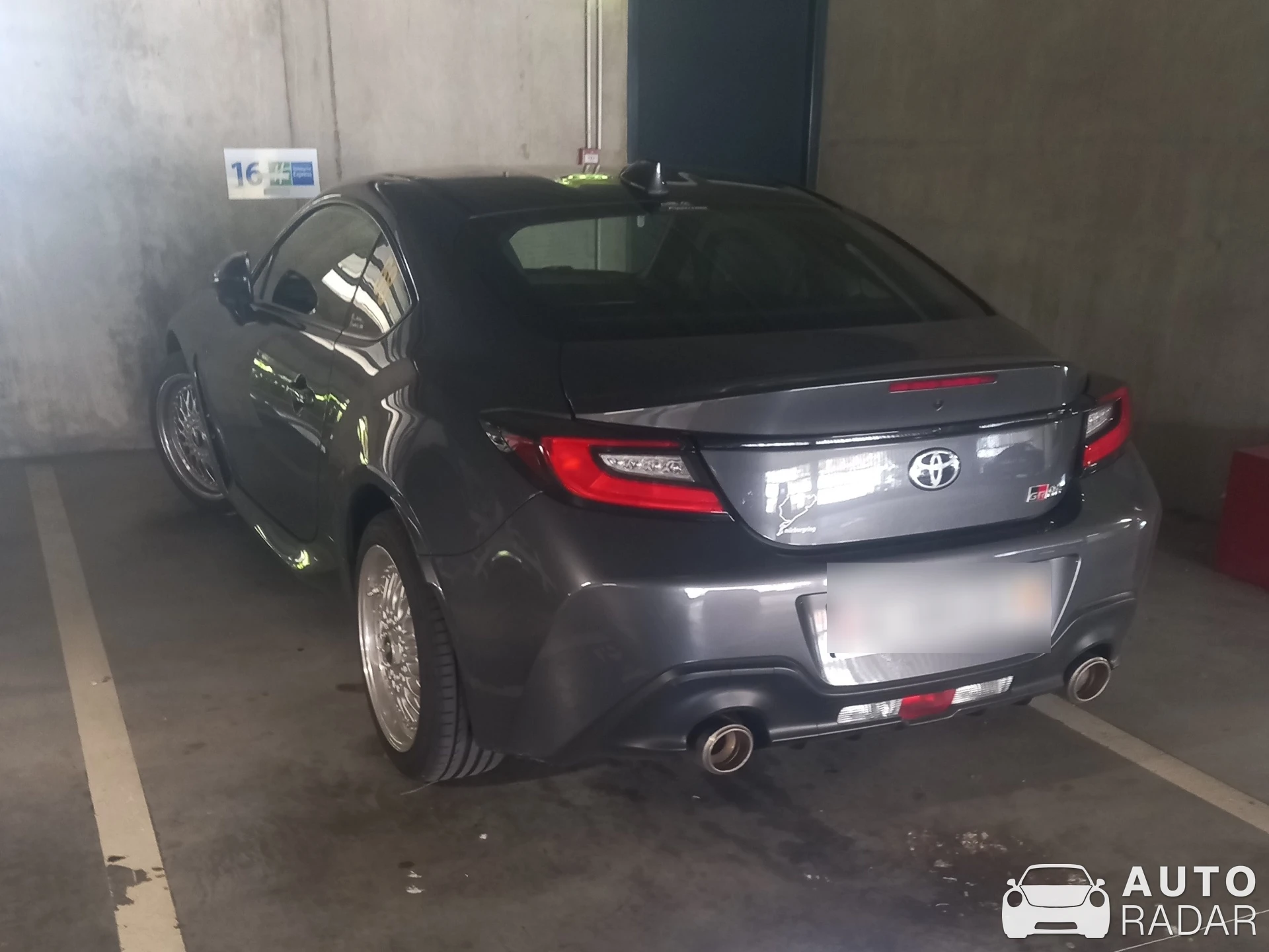 Toyota GR86 Yuzu Edition spotted in Strasbourg