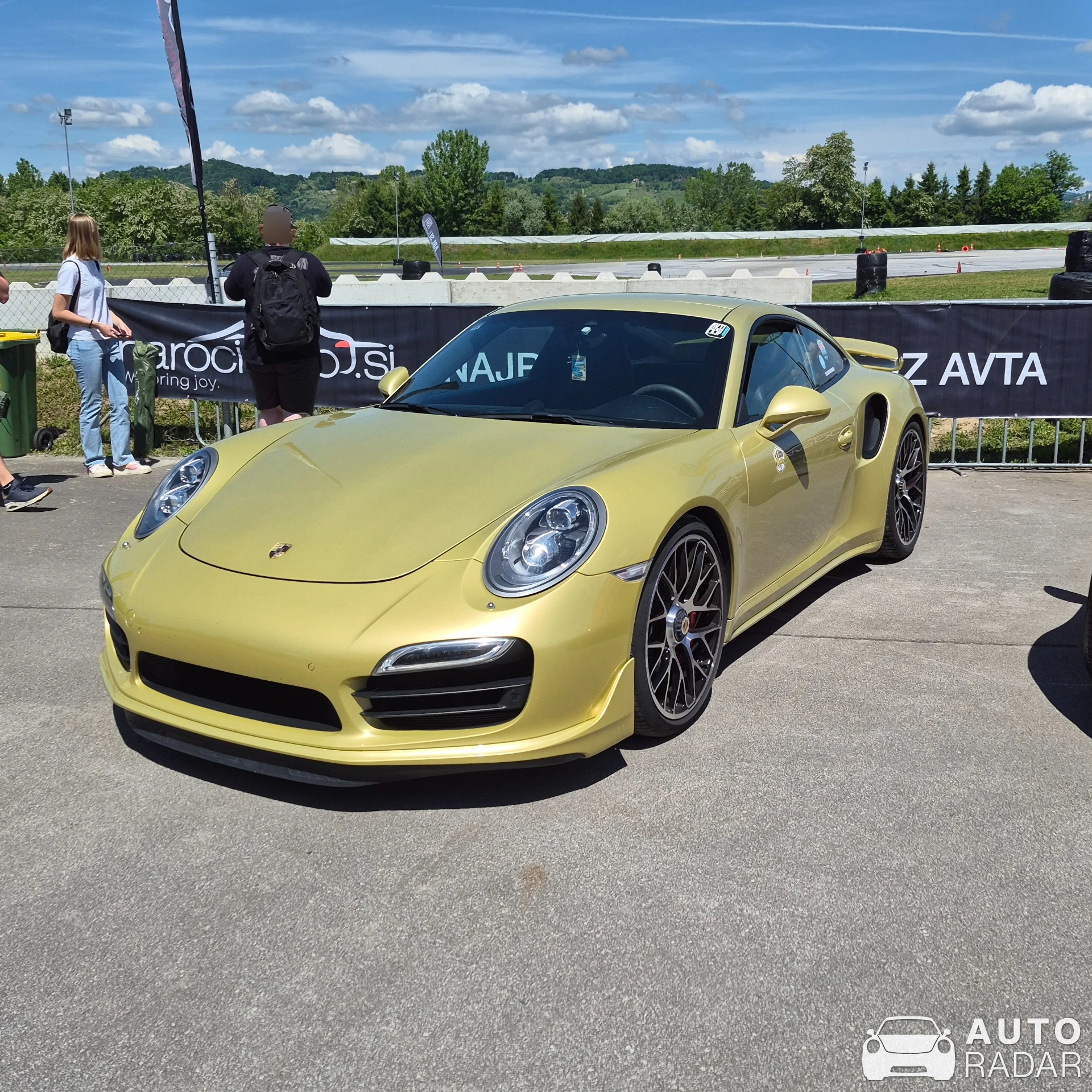 Porsche 991 Turbo MkI spotted in Krško