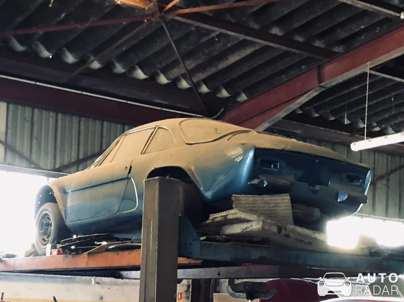 Alpine A110 1300 spotted in Bayon, France