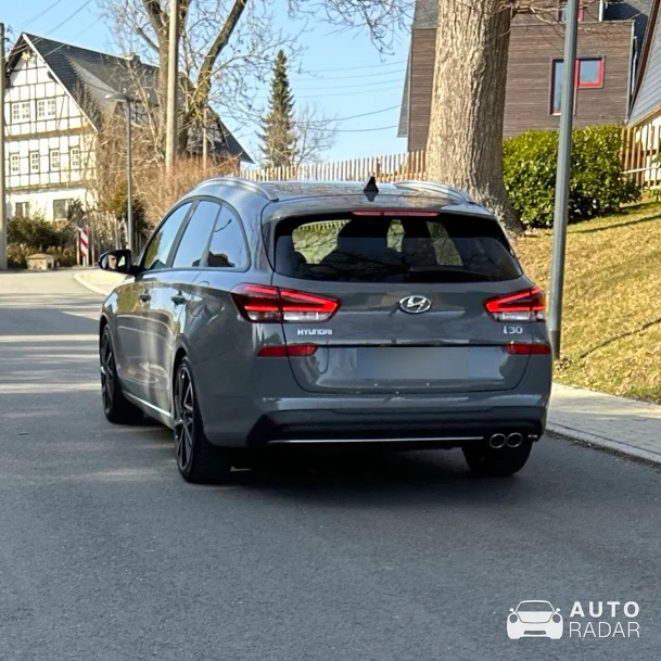 Hyundai i30 N-Line spotted in Zwönitz