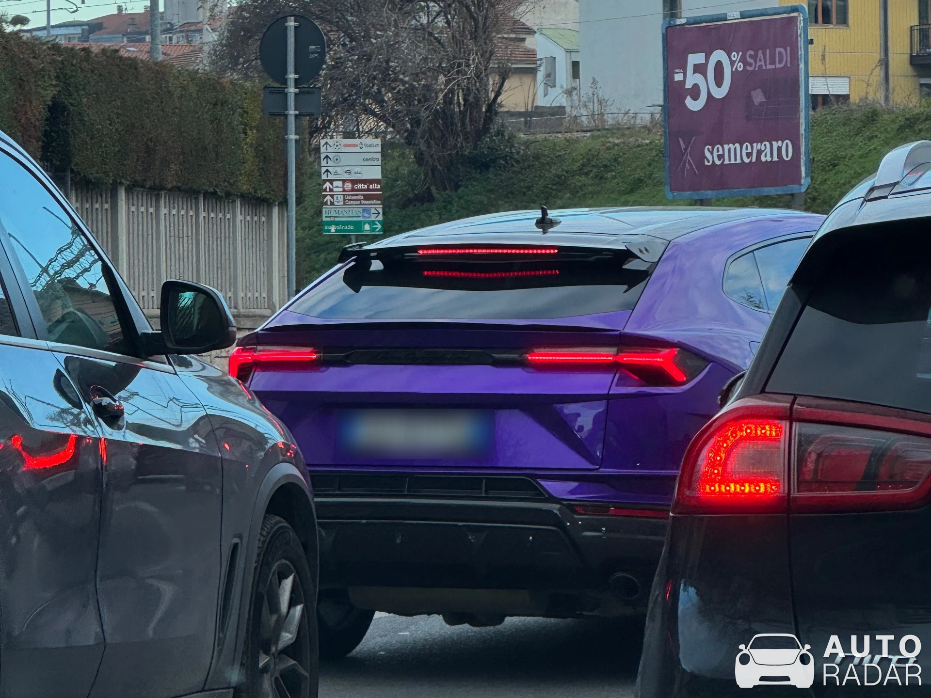 Lamborghini Urus Performante spotted in Bergamo, Italia
