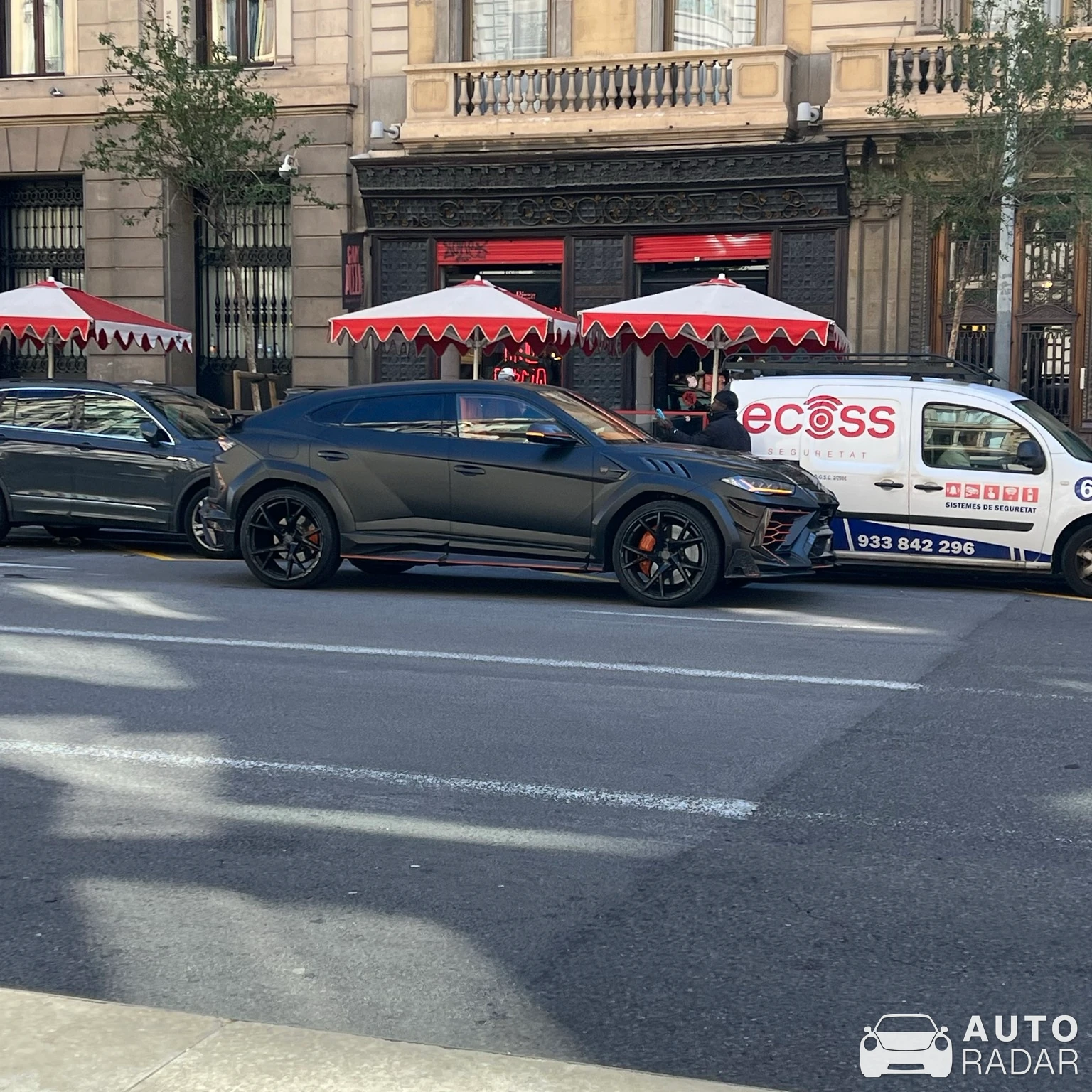 Lamborghini Urus Mansory Venatus P820 spotted in Barcelona