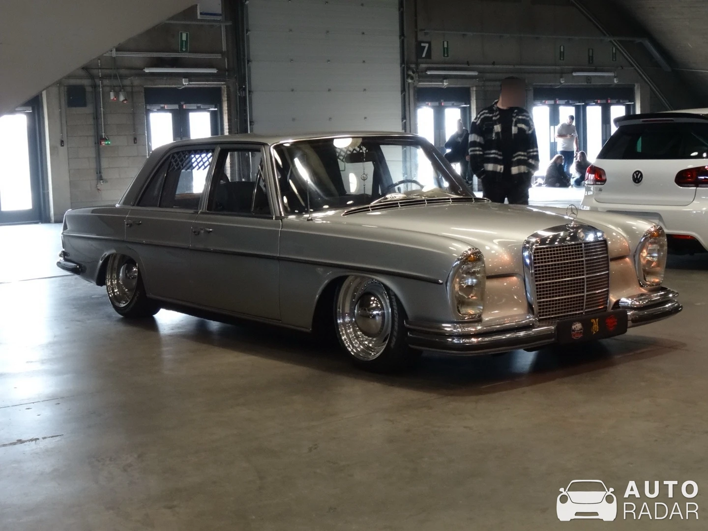 Mercedes-Benz 250S W108 spotted in Leuven