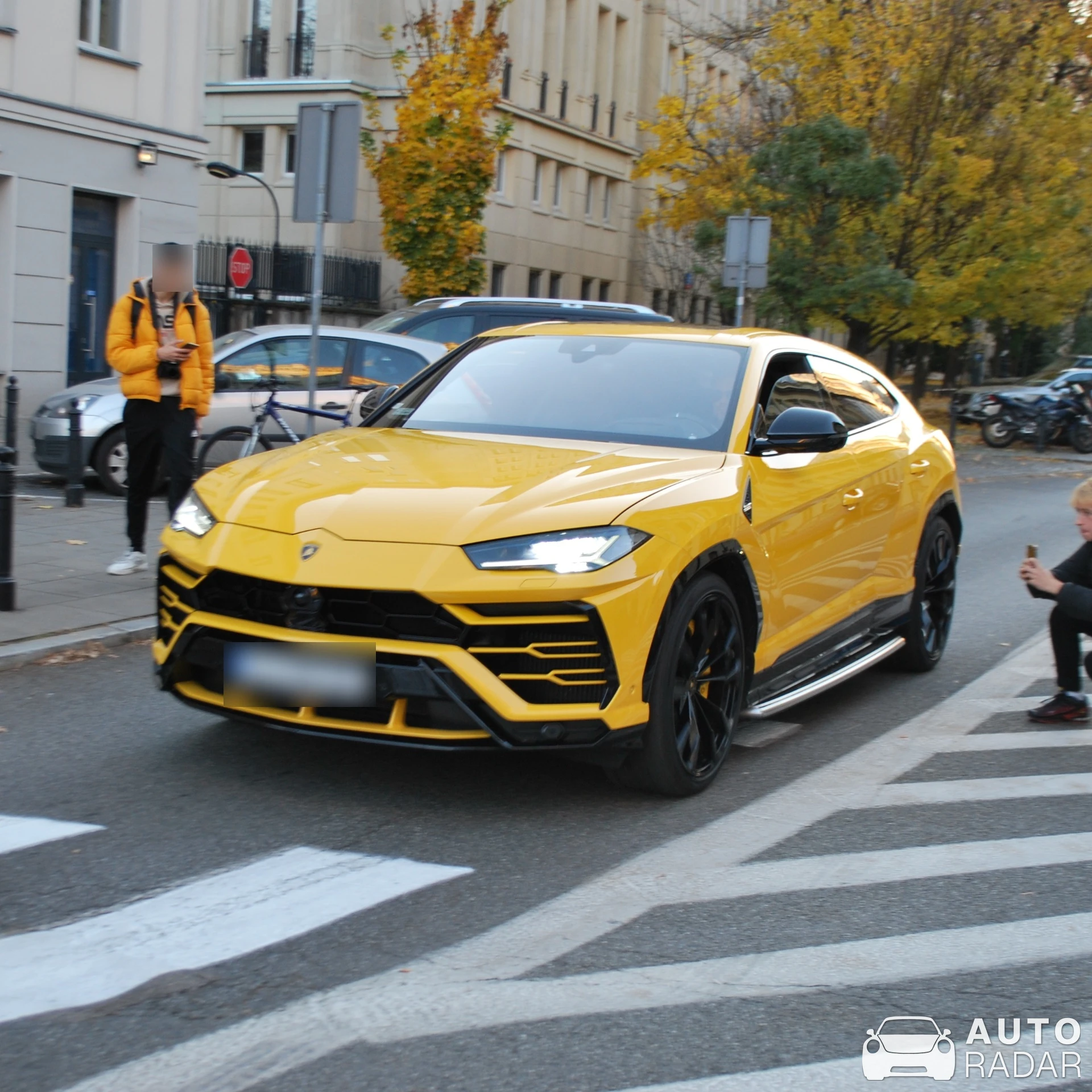 Lamborghini Urus spotted in Warszawa, Poland