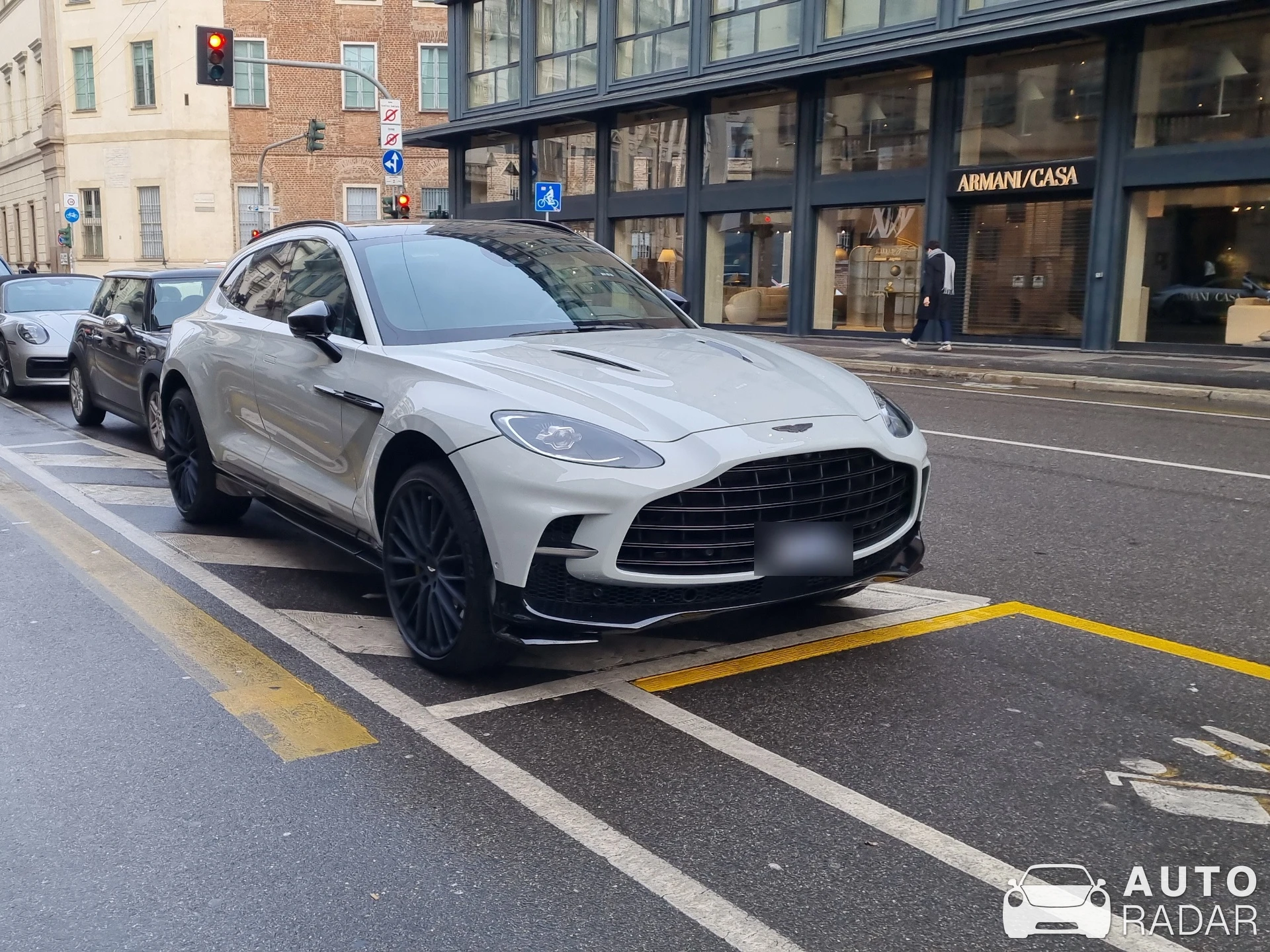 Aston Martin DBX707 spotted in Milano, Italy