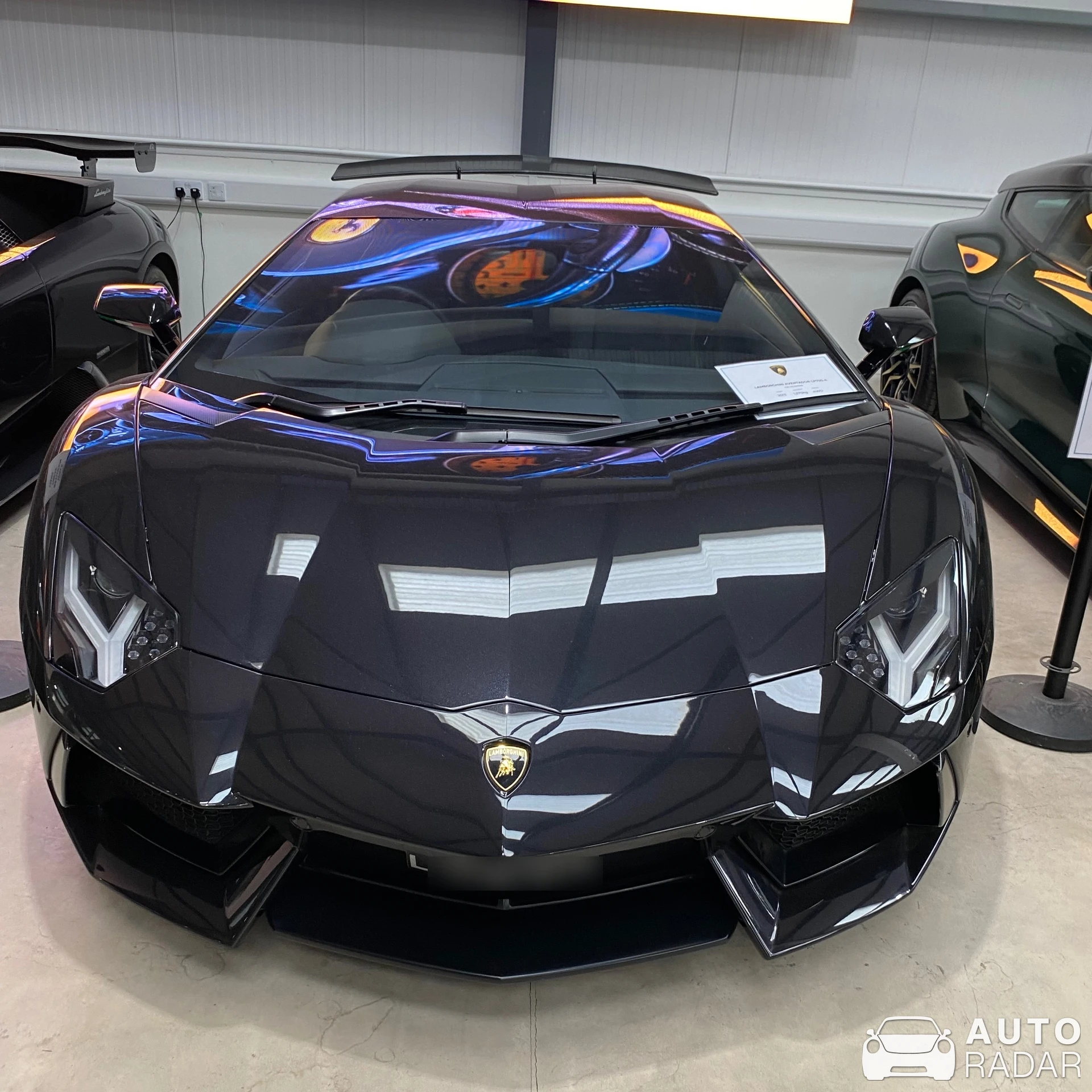 Lamborghini Aventador LP700-4 spotted in Wiltshire, United Kingdom