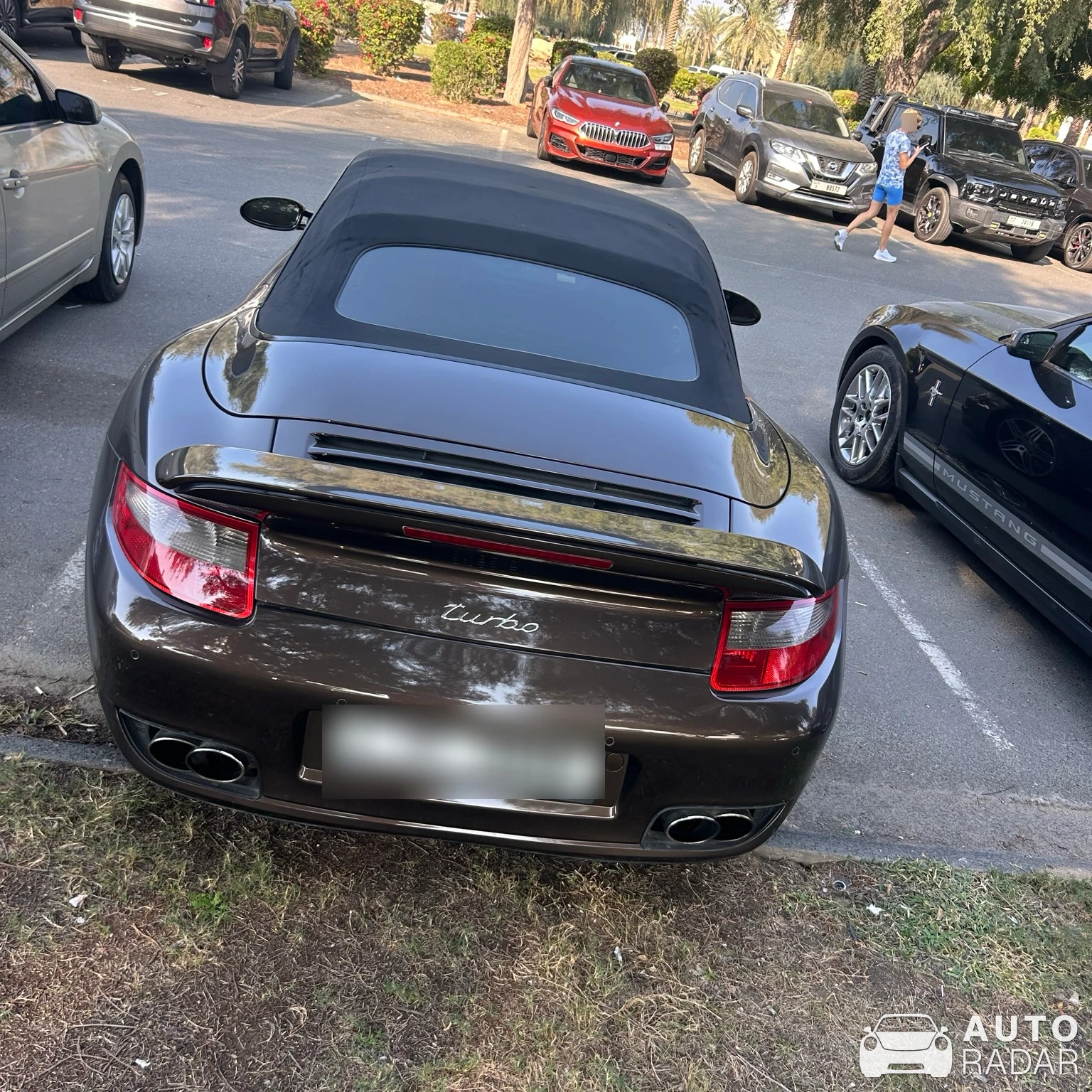 Porsche 997 Turbo S Cabriolet spotted in Dubai, United Arab Emirates