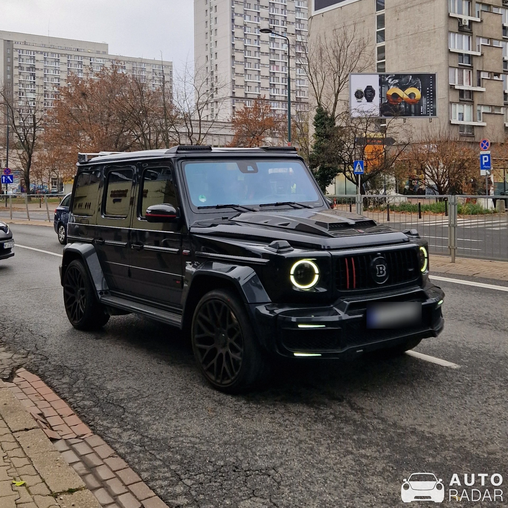 Mercedes-AMG Brabus G B40-700 Widestar W463 2018 spotted in Warszawa, Polska