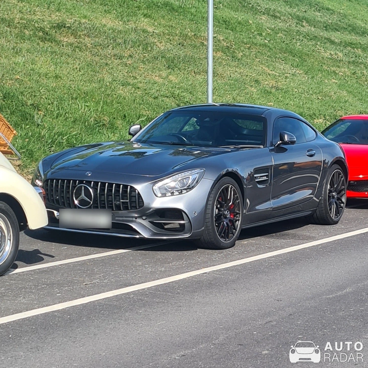 Mercedes-AMG GT S C190 spotted in Rhos on Sea, United Kingdom