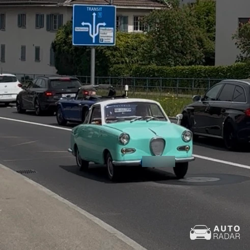 Goggomobil TS250 Coupé spotted in Rudolfstetten