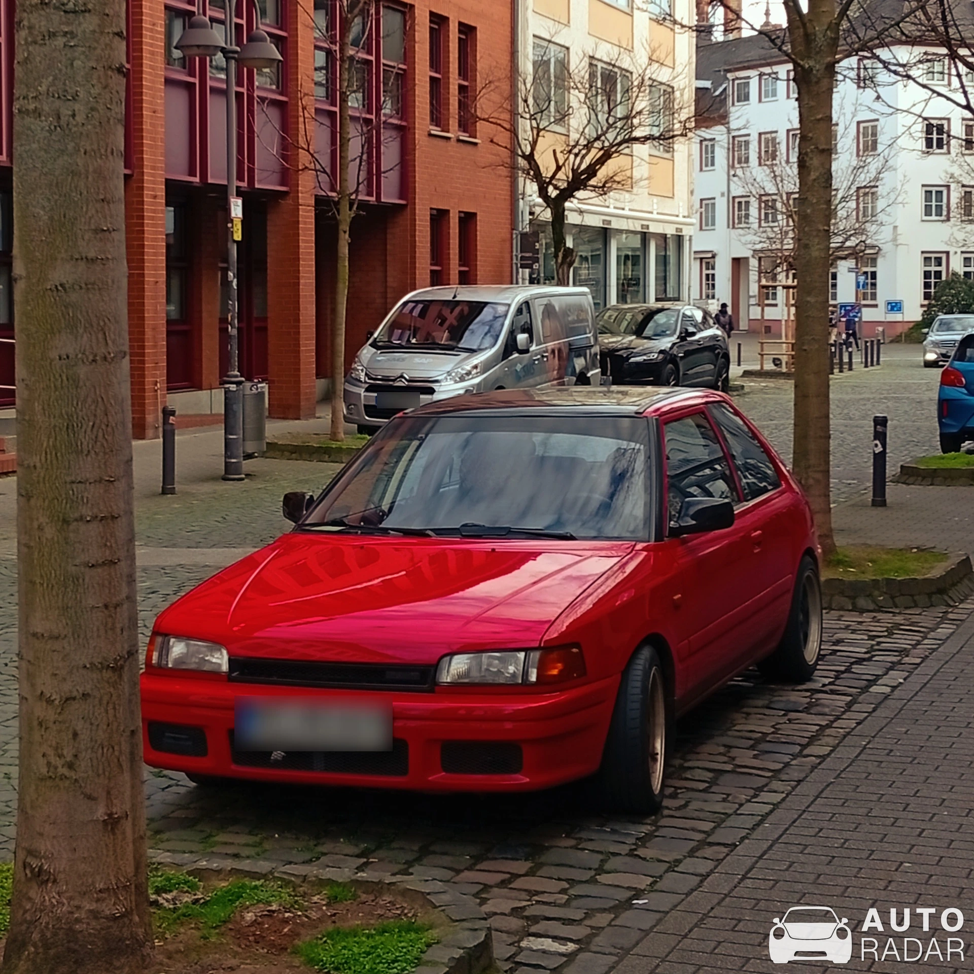 Mazda 323 spotted in Mainz