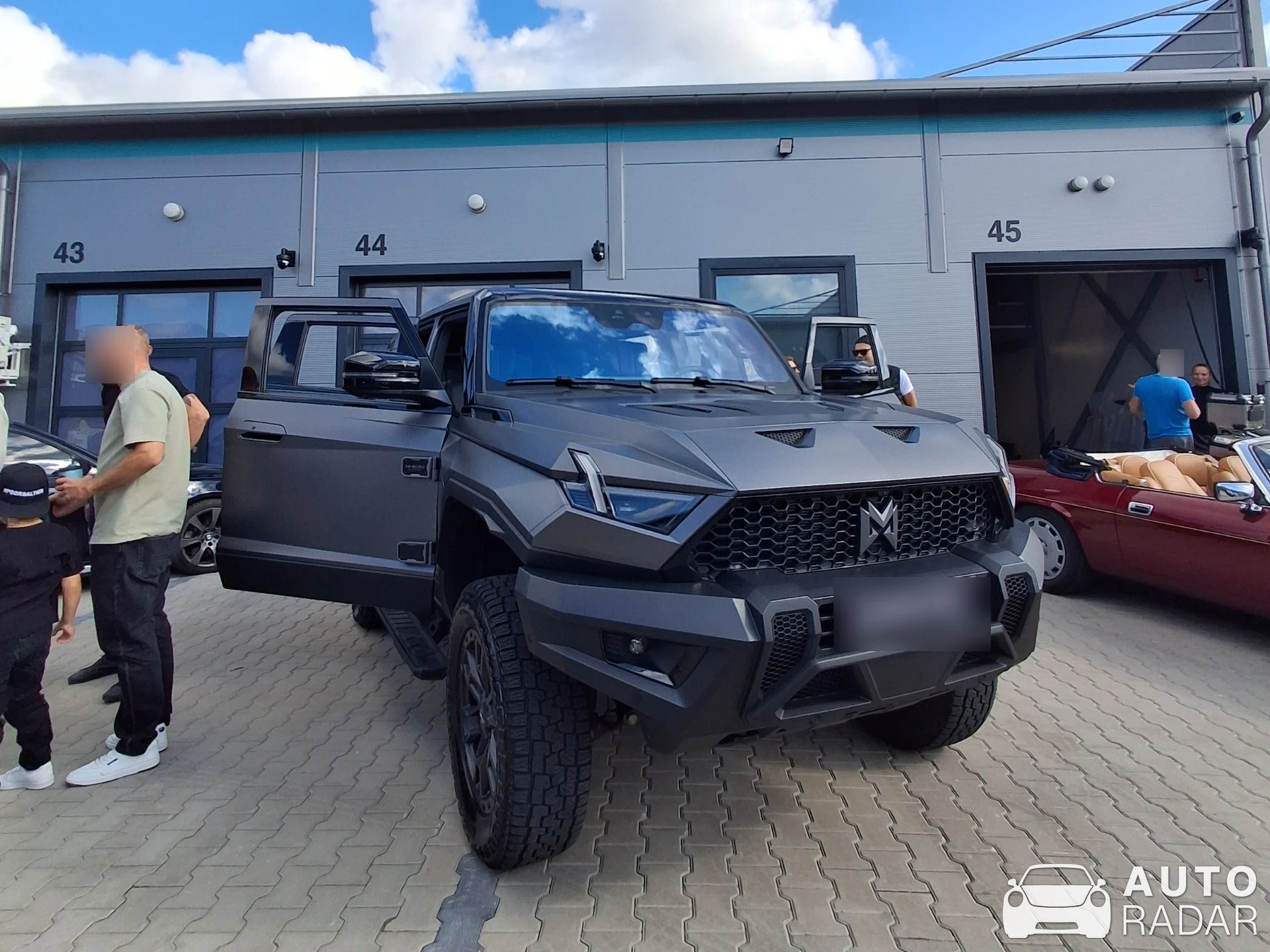 Dongfeng M-Hero spotted in Babīte