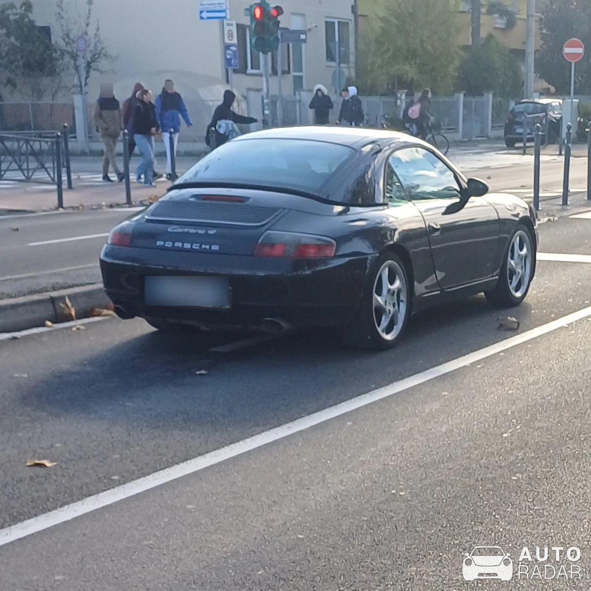Porsche 996 Carrera 4 Cabriolet spotted in Rimini, Italy