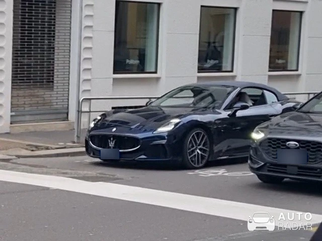 Maserati GranCabrio Trofeo 2024 spotted in Milano, Italy