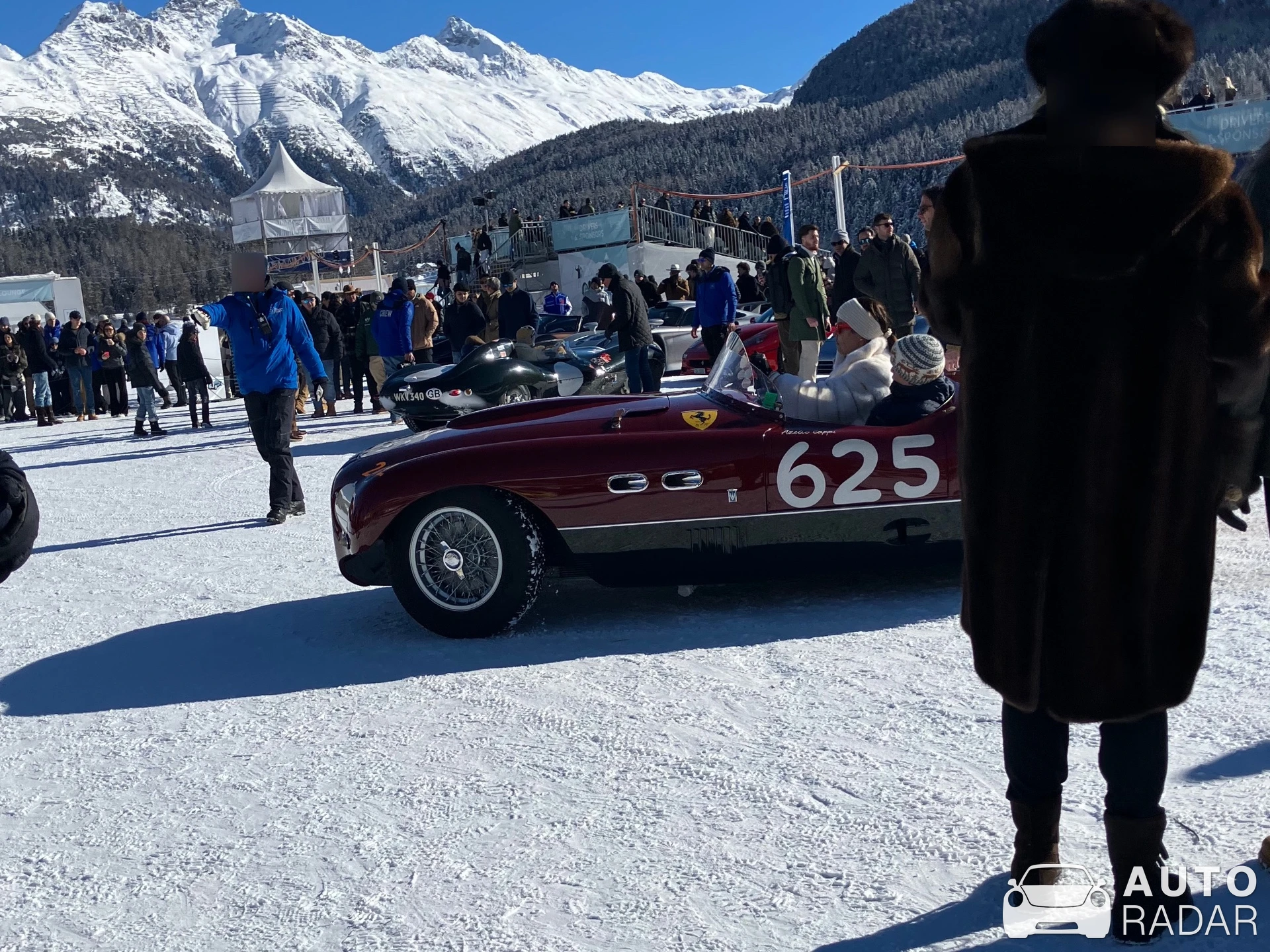 Ferrari 625 spotted in St. Moritz
