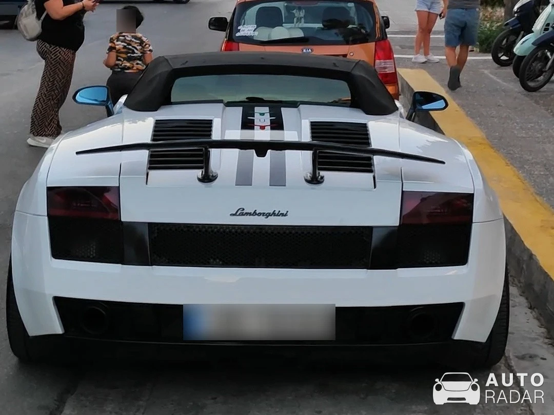 Lamborghini Gallardo LP570-4 Spyder Performante Edizione Tecnica spotted in Glyfada