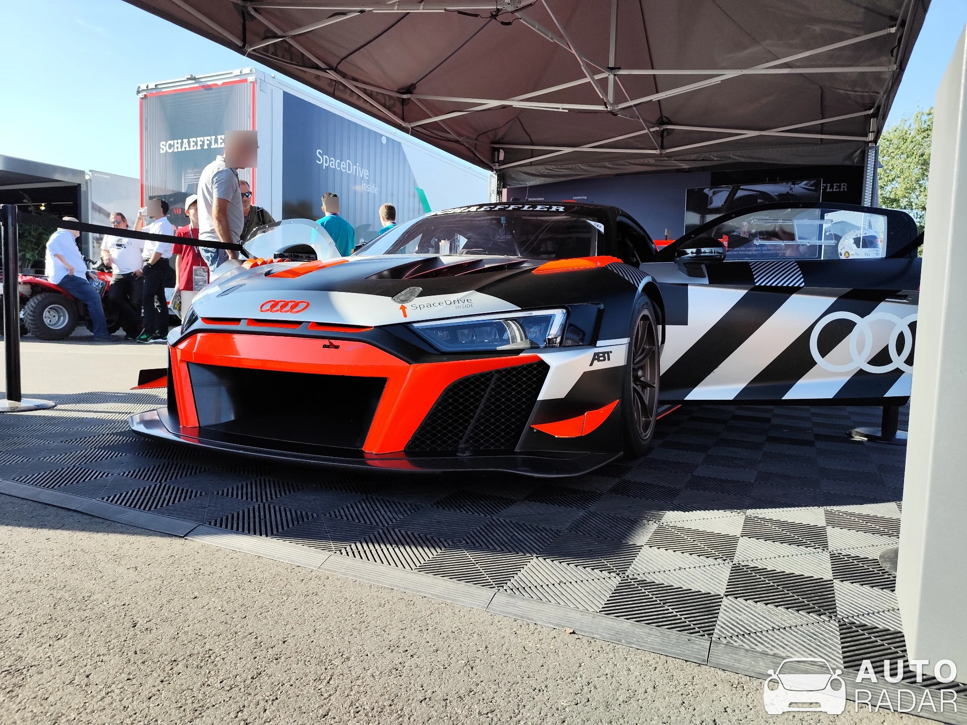 Audi R8 LMS GT2 spotted in Oberlungwitz