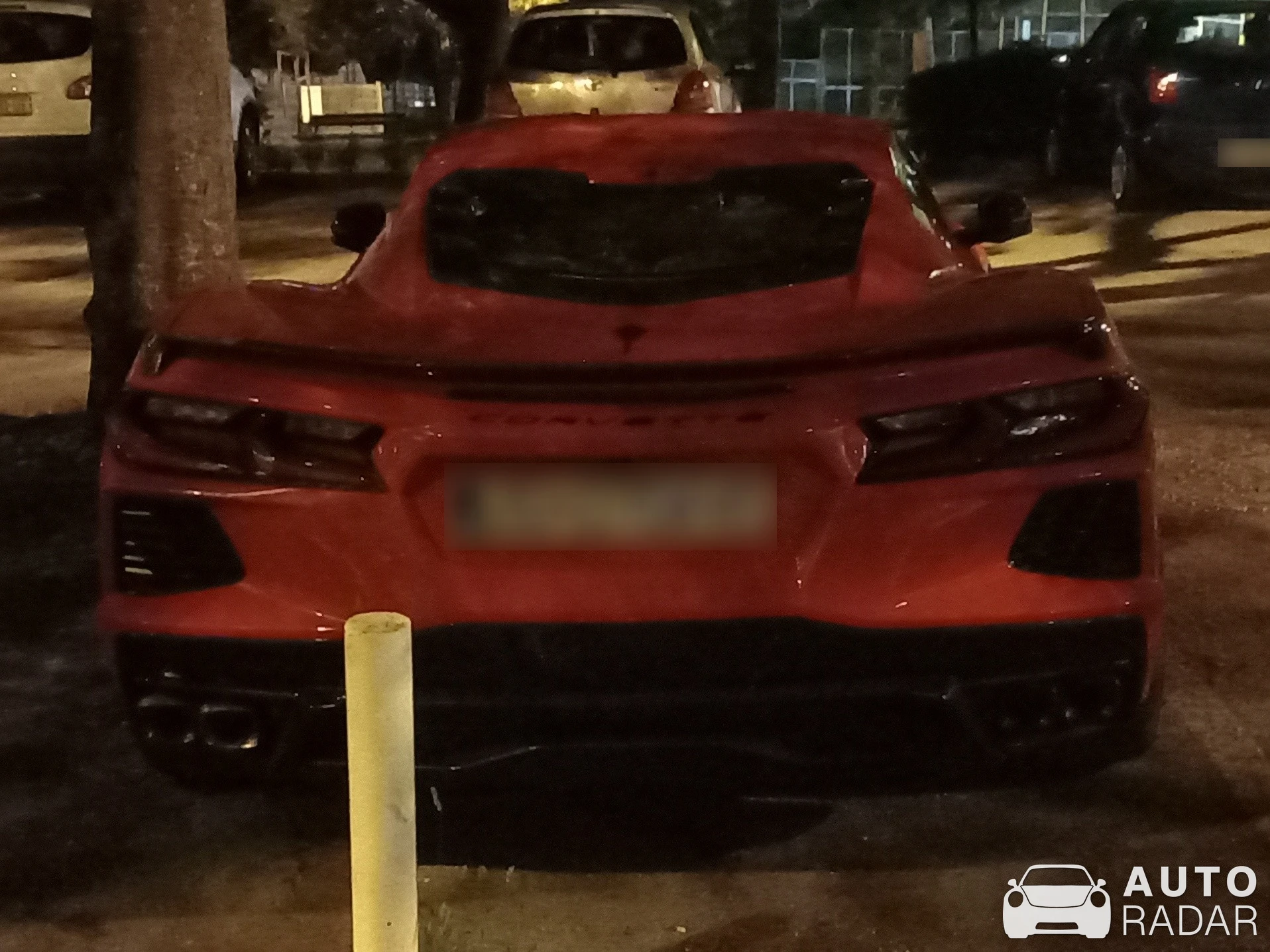 Chevrolet Corvette C8 Stingray spotted in Split