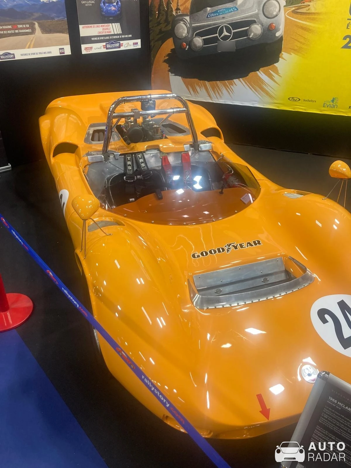 McLaren M1C spotted in Vanves