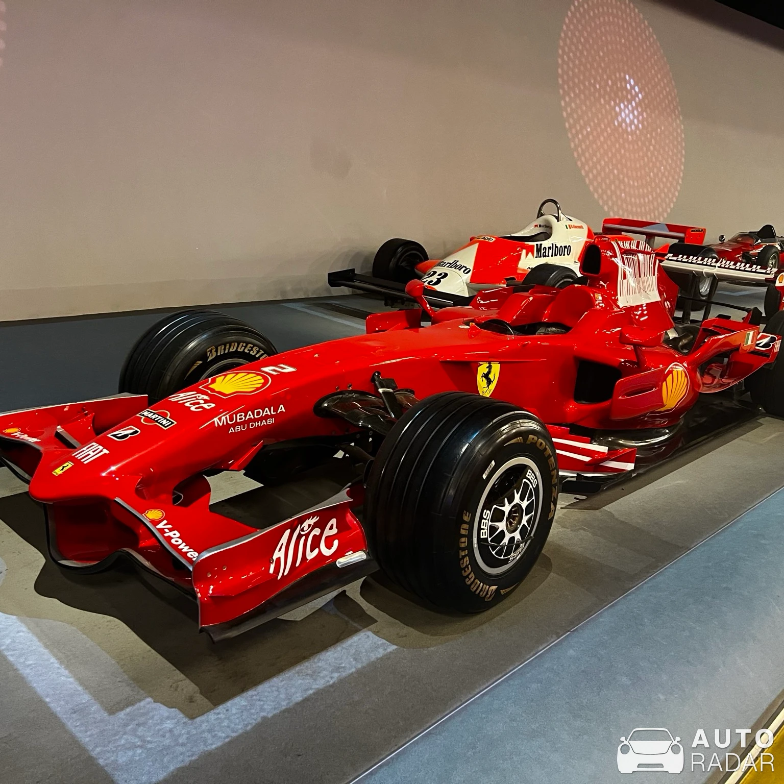 Ferrari F2008 spotted in Torino