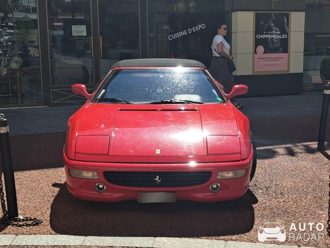 Ferrari F355 Spider spotted in Montreux, Suisse