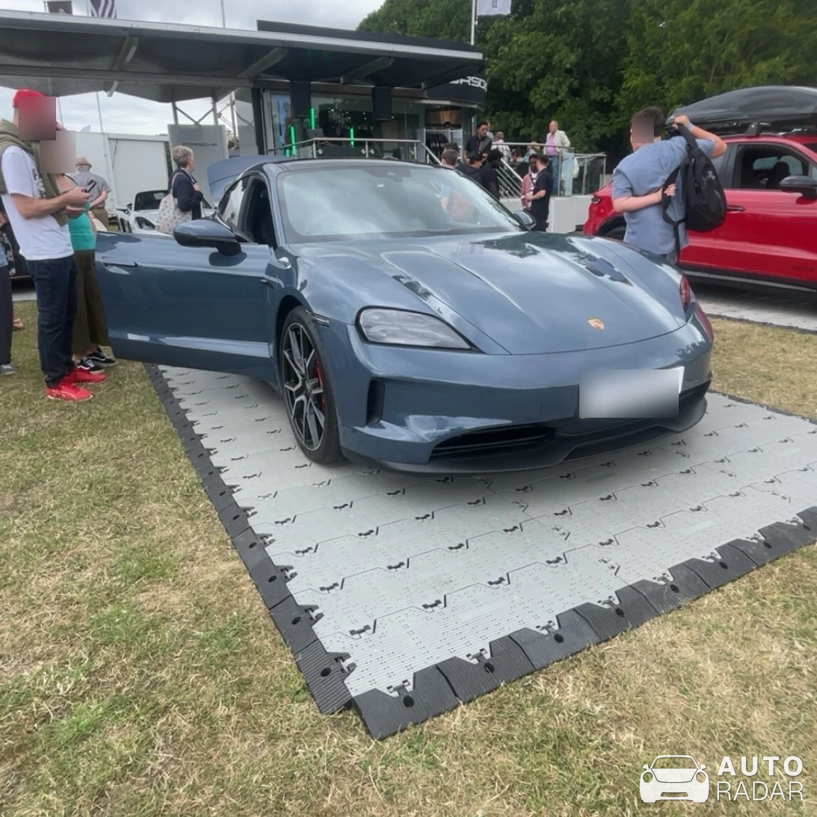 Porsche Taycan 4S spotted in Norfolk, United Kingdom