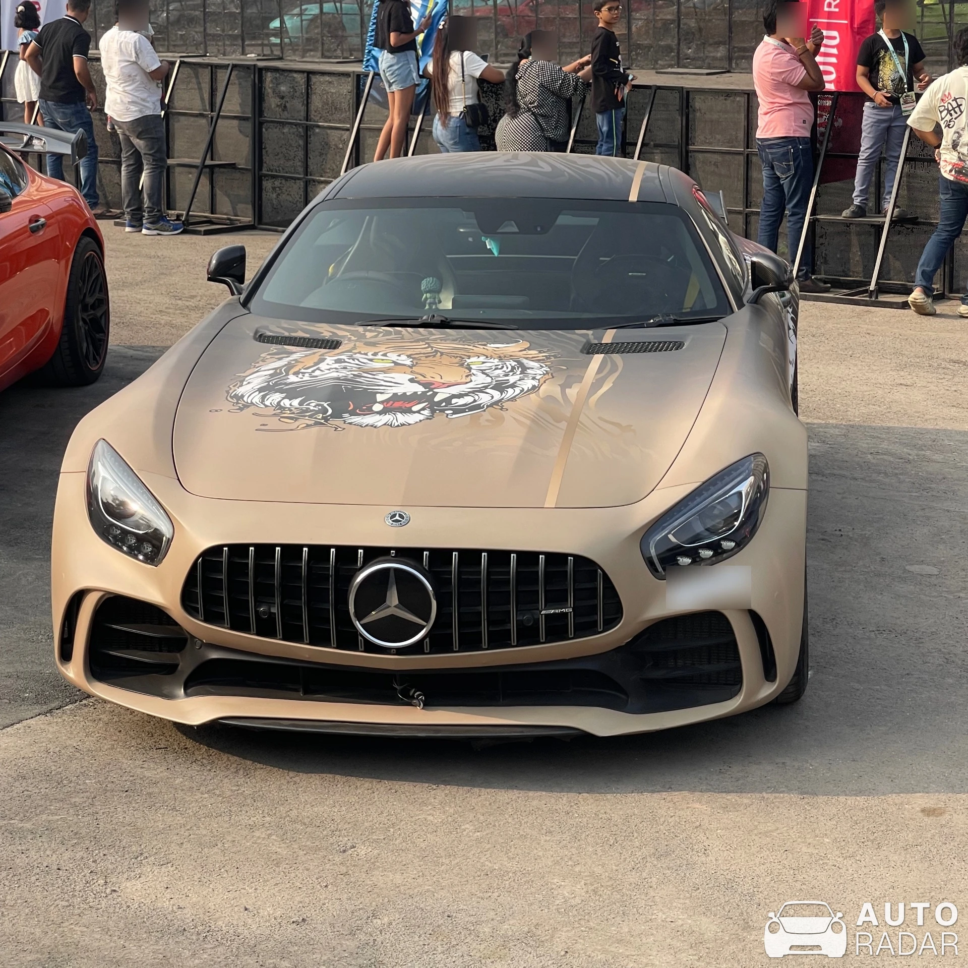 Mercedes-AMG GT R C190 spotted in Thane, India