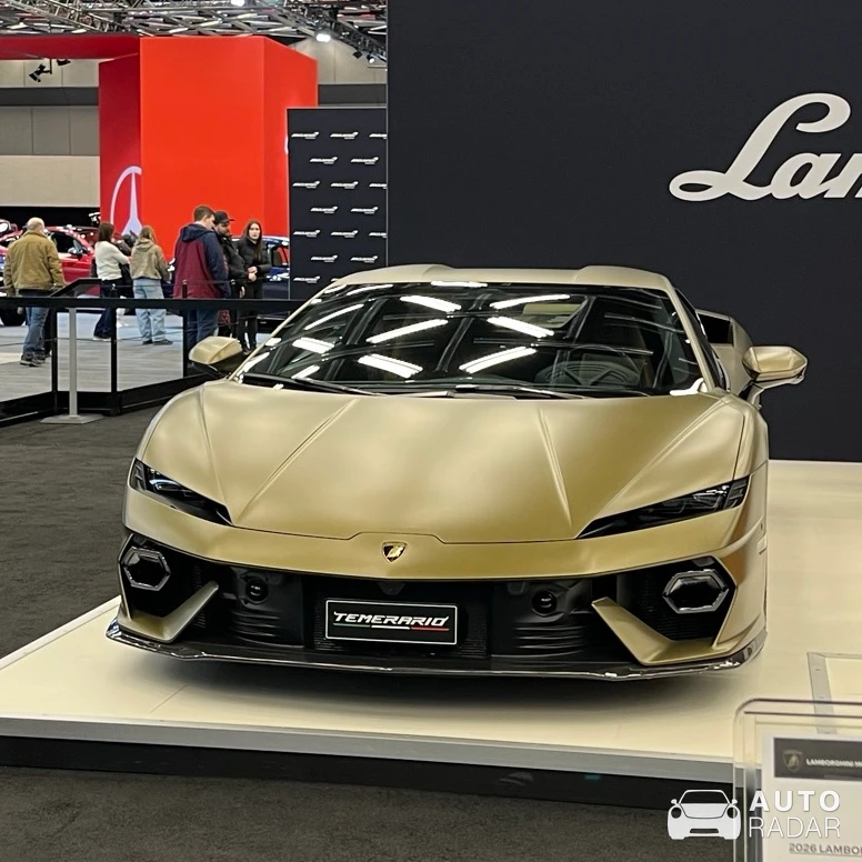 Lamborghini Temerario spotted in Montréal, Canada
