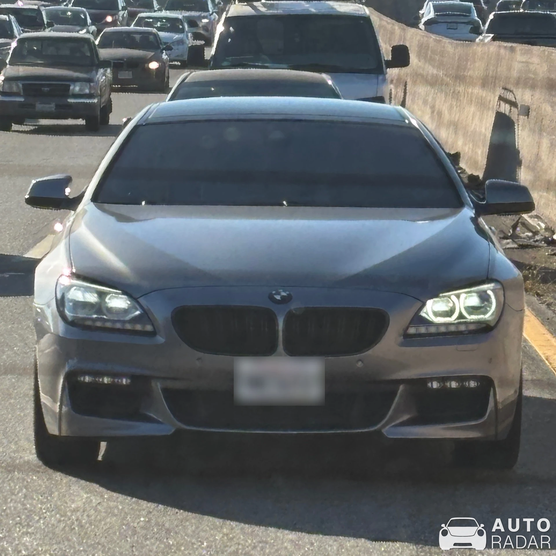 BMW 6 Series F06 Gran Coupé spotted in Los Angeles, USA