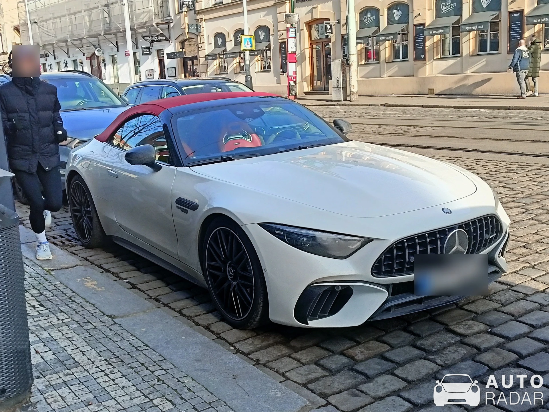 Mercedes-AMG SL 63 R232 spotted in Praha 5, Česko
