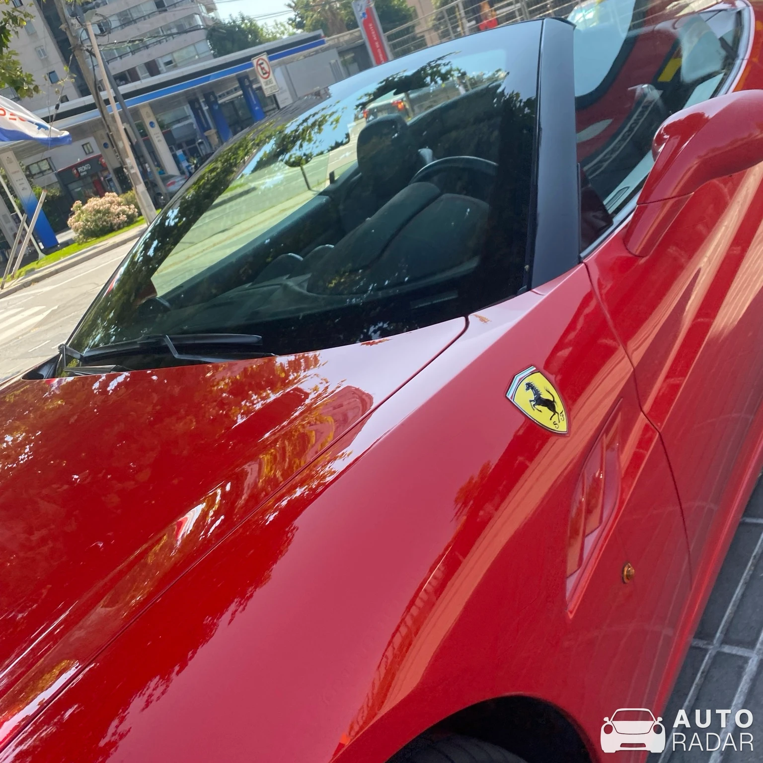 Ferrari California spotted in Vitacura, Chile