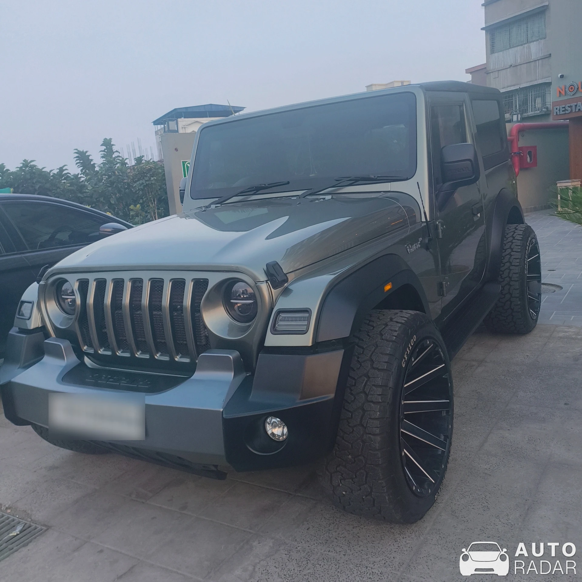 Jeep Wrangler spotted in Kolkata