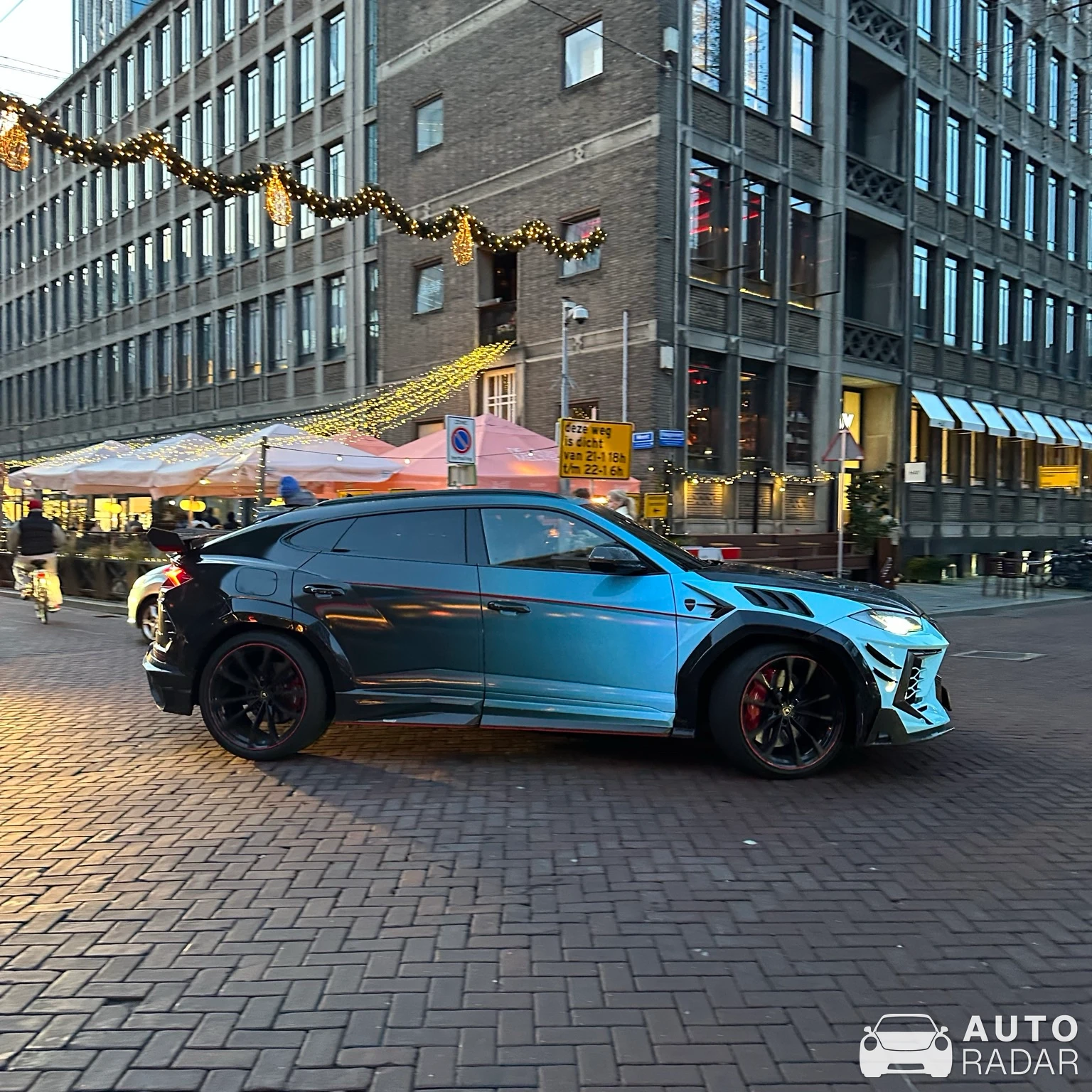 Lamborghini Urus Mansory Venatus Evo spotted in Rotterdam