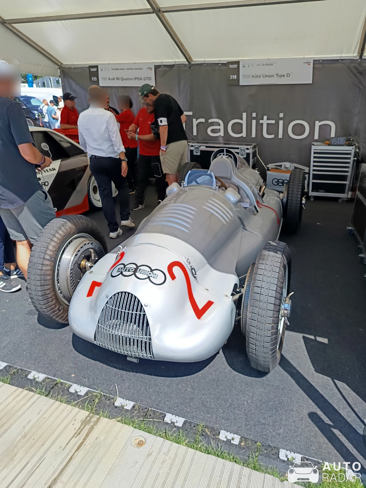 Auto Union Type D spotted in Chichester