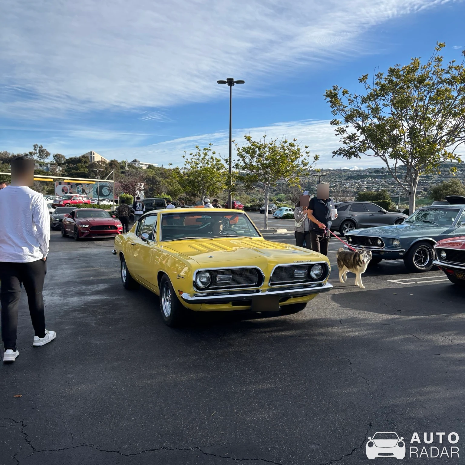 Plymouth Barracuda 'Cuda spotted in San Clemente, United States