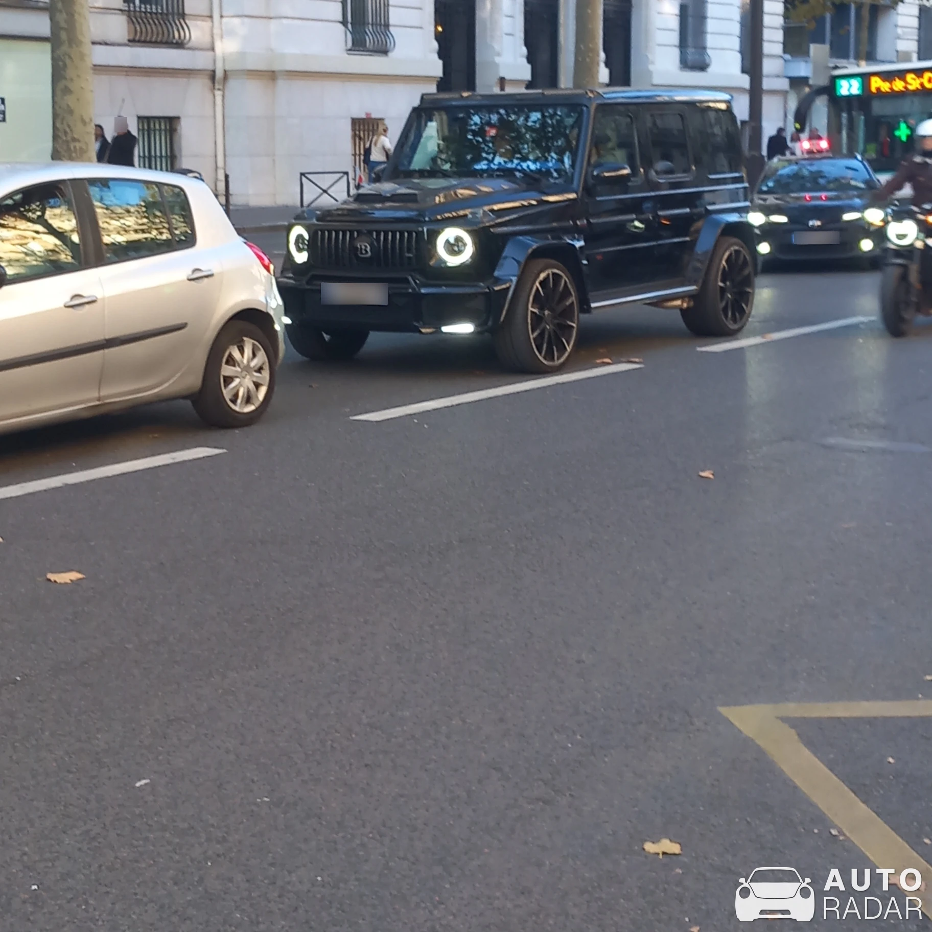 Mercedes-AMG Brabus G 63 AMG B63-620 spotted in Paris, France