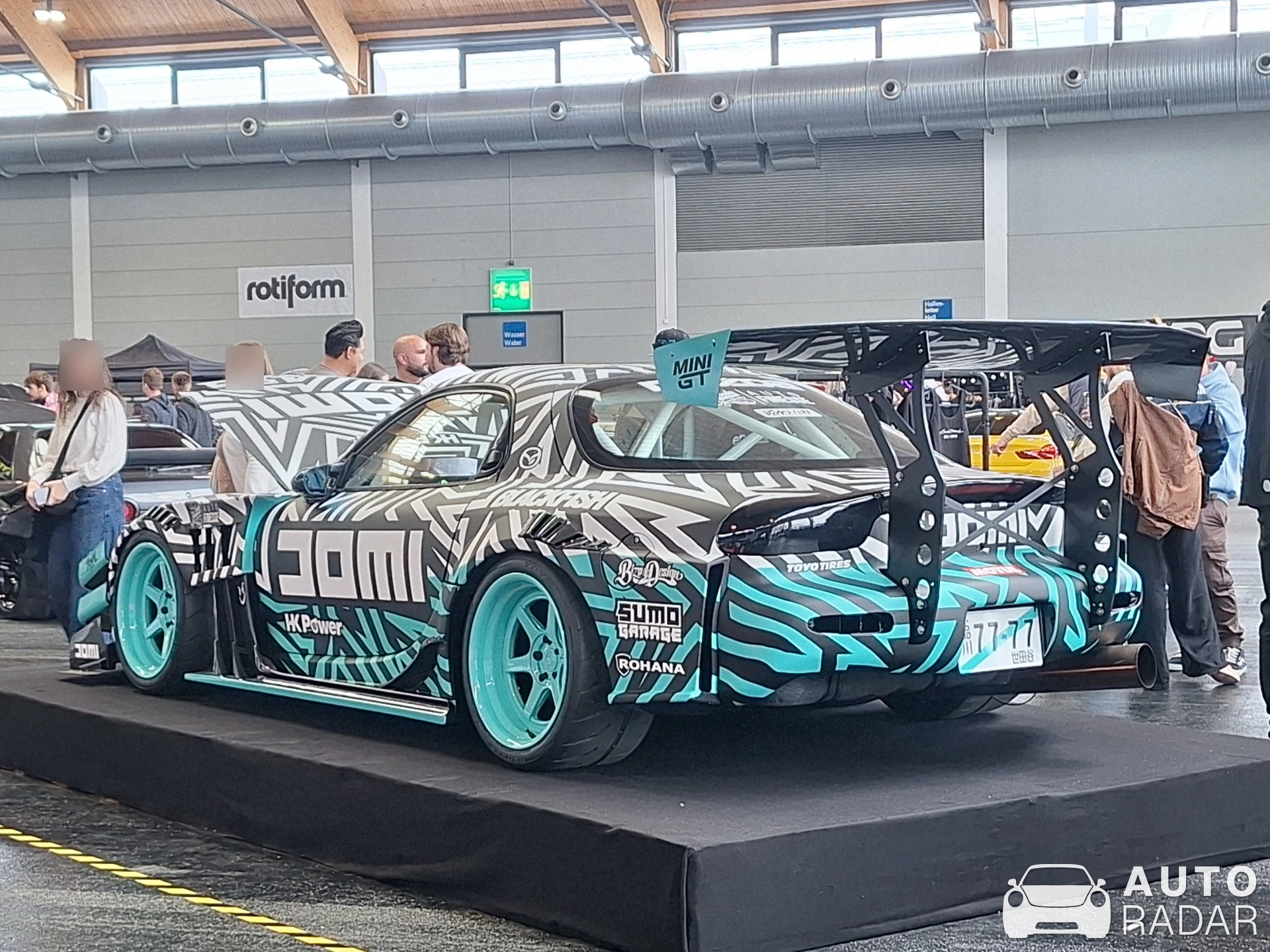 Mazda LB-Super Silhouette MAZDA FD3S RX-7 spotted in Friedrichshafen