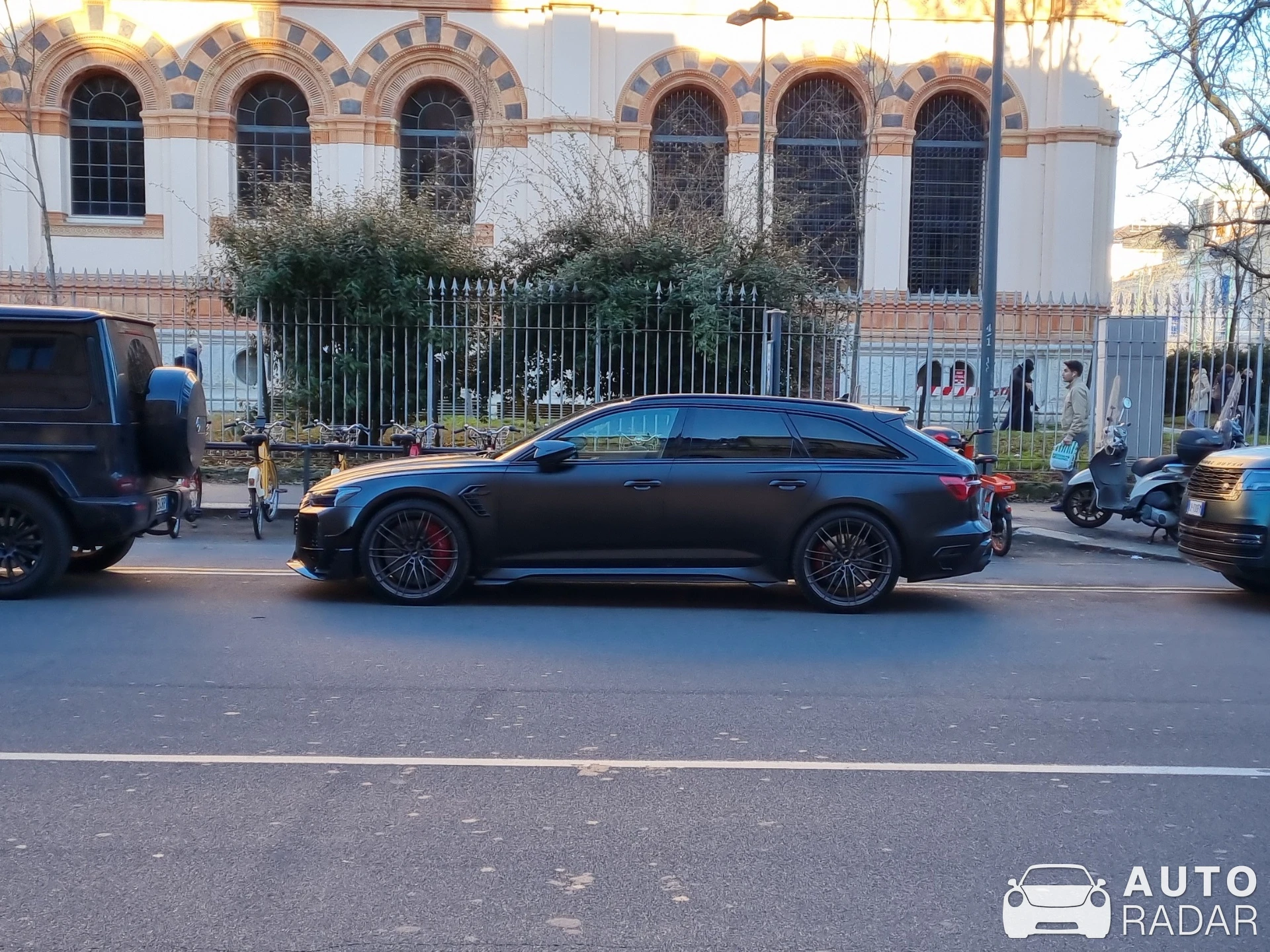 Audi ABT RS6 Avant C8 spotted in Milano, Italy